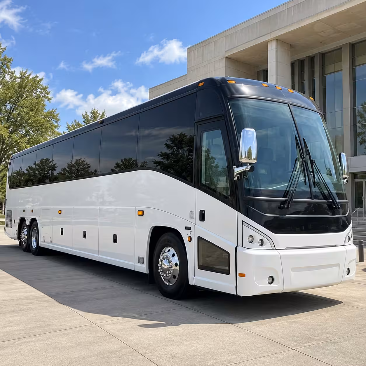charter buses for large prom groups in largo