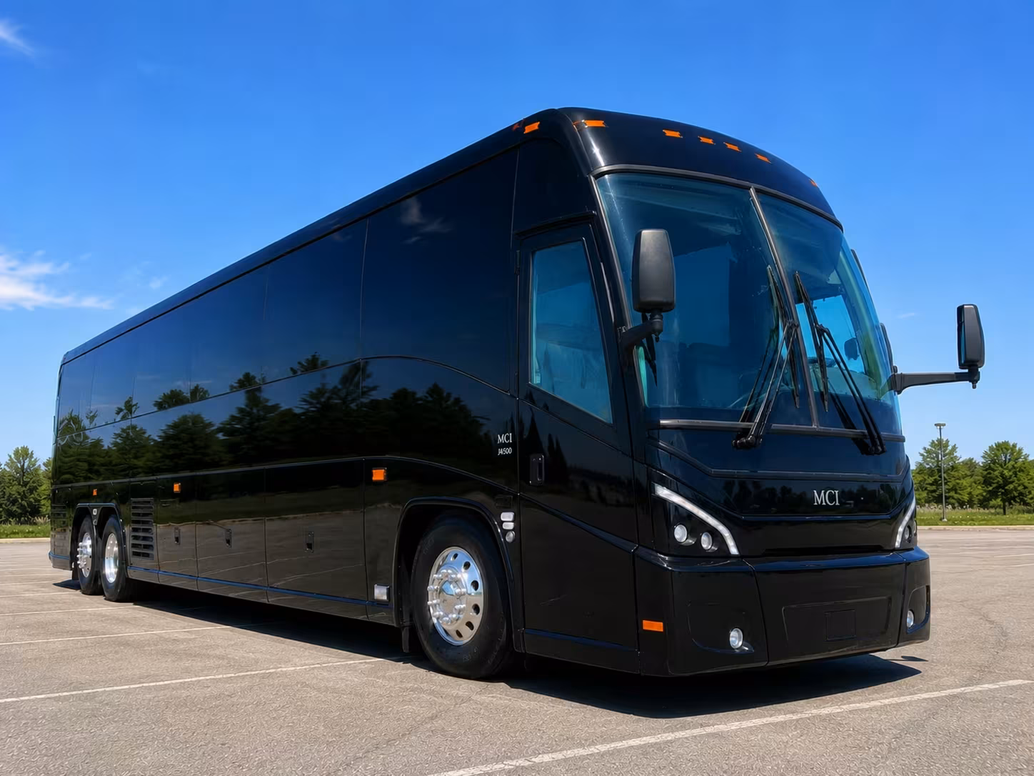 largo charter bus rentals for tpa and pie airport transfers