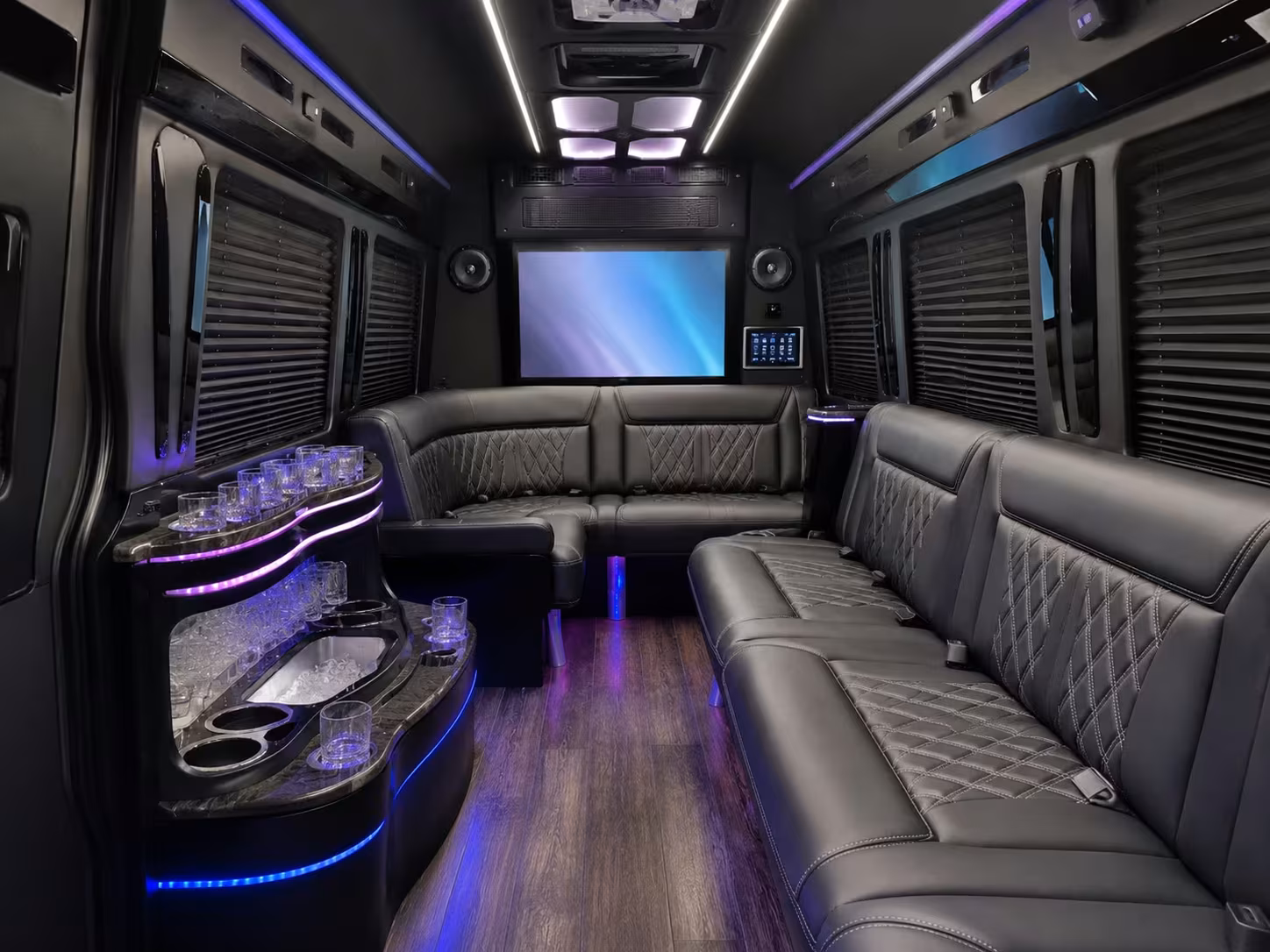 largo sprinter van rental with driver