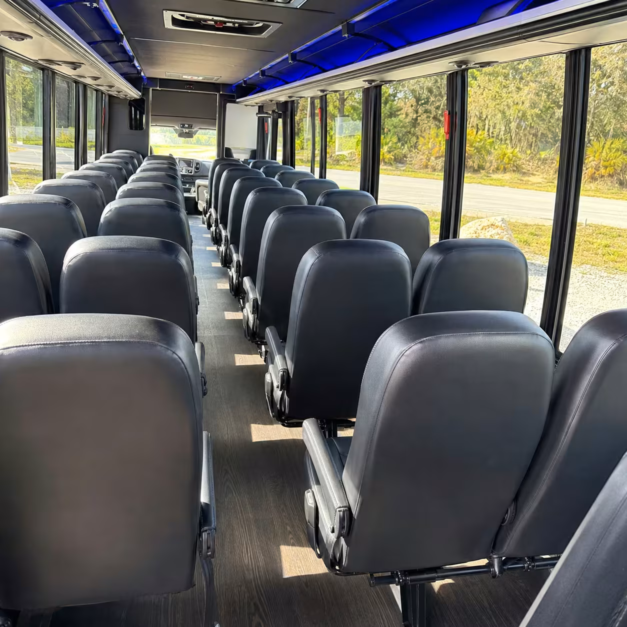 minibus rentals for largo bridal party pre wedding events