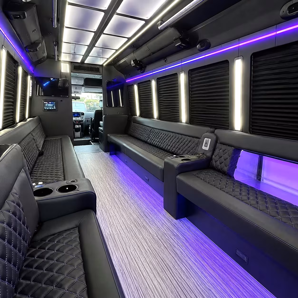 party bus interior