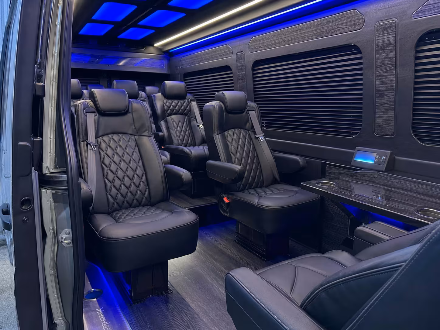 sprinter van transportation for groups and events across largo