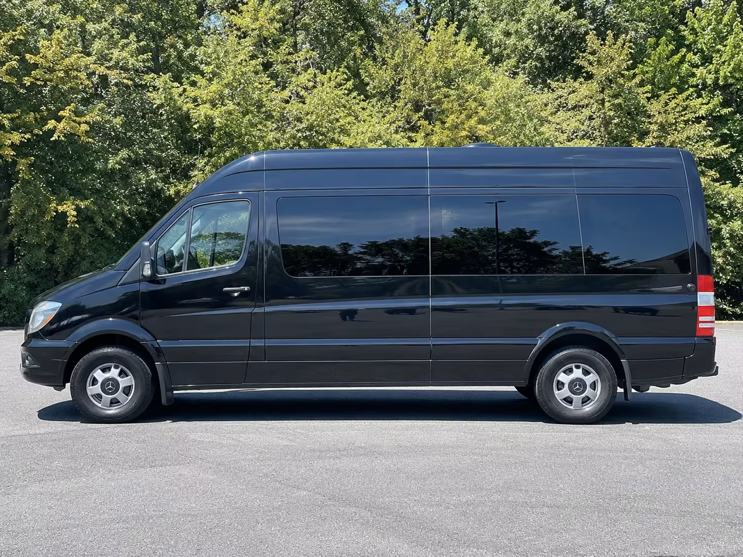 sprinter van with driver